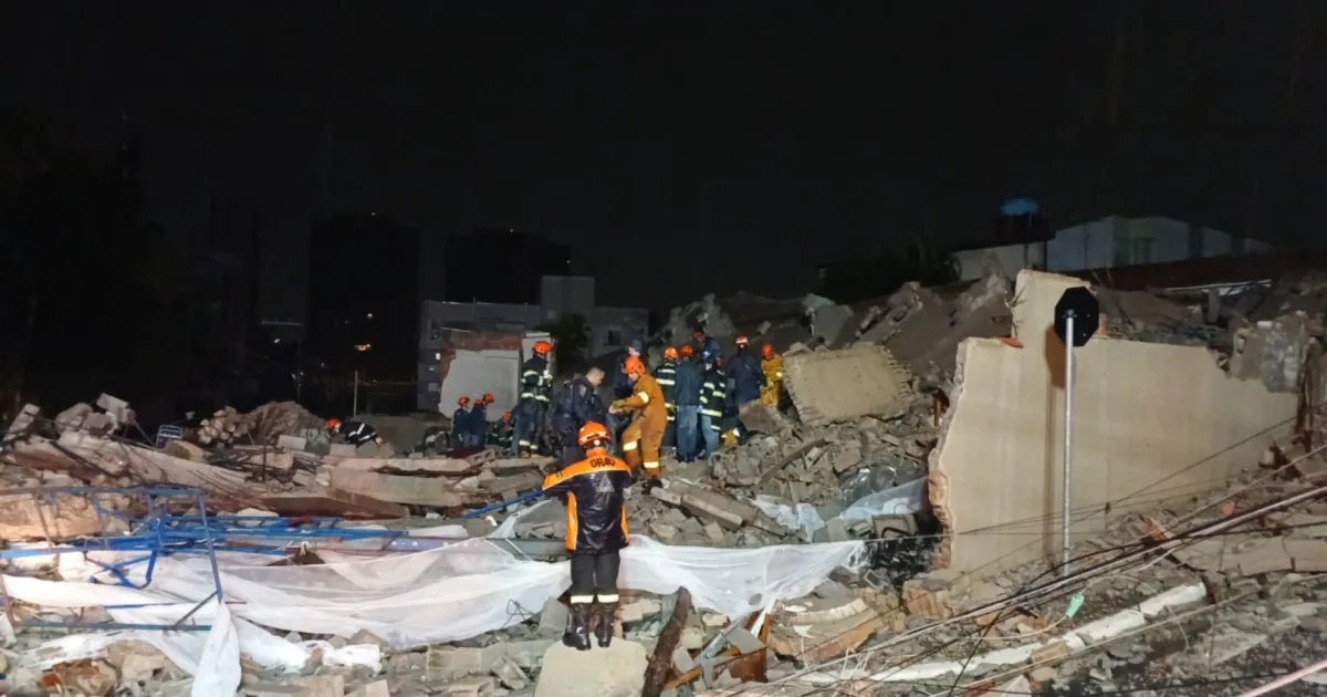 Construtora do prédio que desabou em SP já tinha histórico de multas e ação judicial