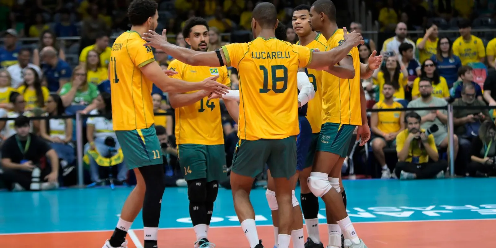 Seleção brasileira de vôlei vence Venezuela e garante vaga no Mundial de 2027