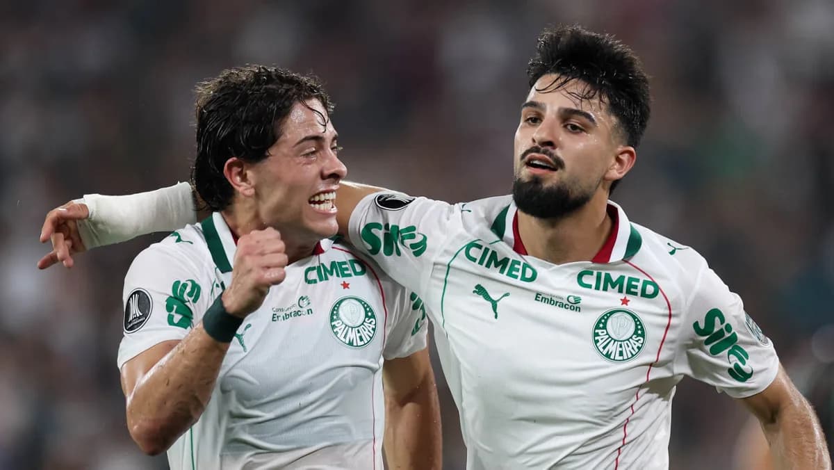 Palmeiras vence o Fluminense no Maracanã e larga na frente na semifinal da Libertadores