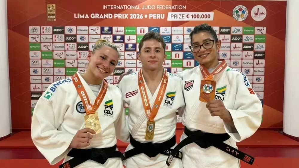 Judô brasileiro conquista dois ouros na estreia do Grand Prix de Lima