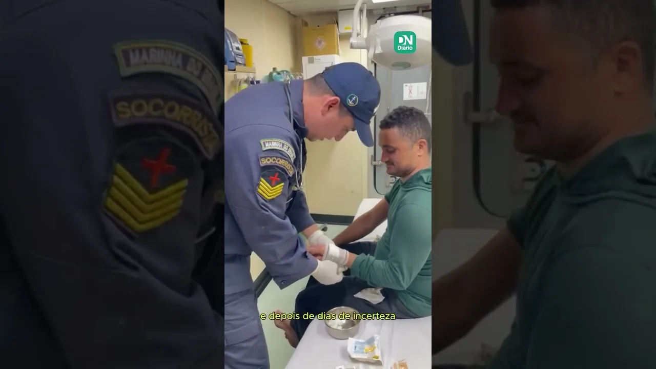 Marinha resgata seis pescadores cearenses que estavam à deriva há sete dias