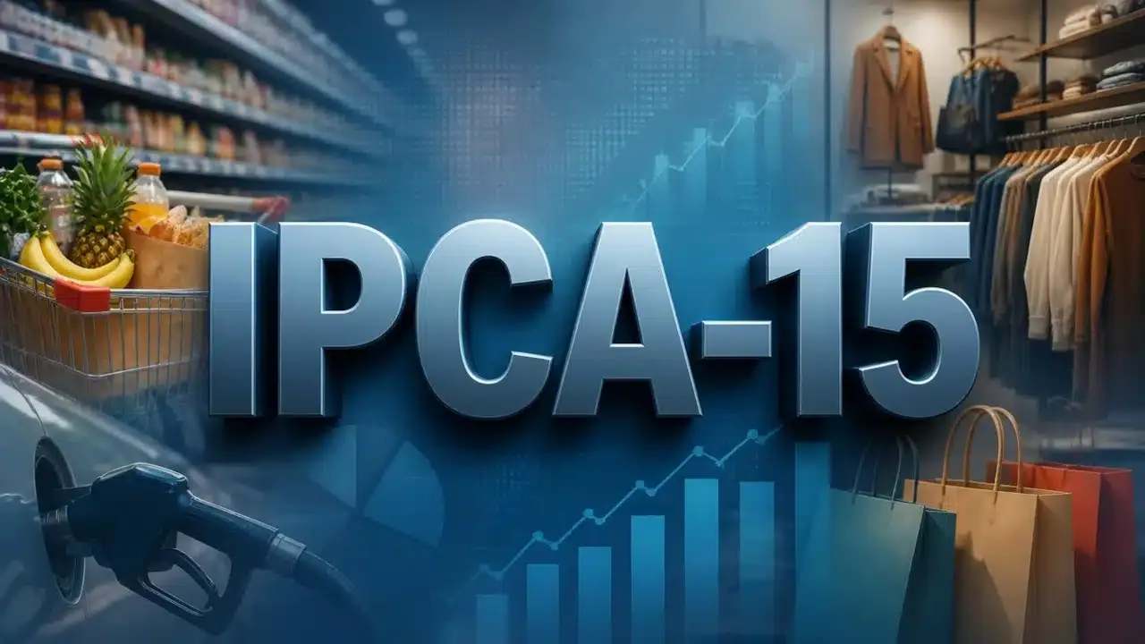 IPCA-15 sobe 0,06% em julho e fica abaixo do esperado pelo mercado