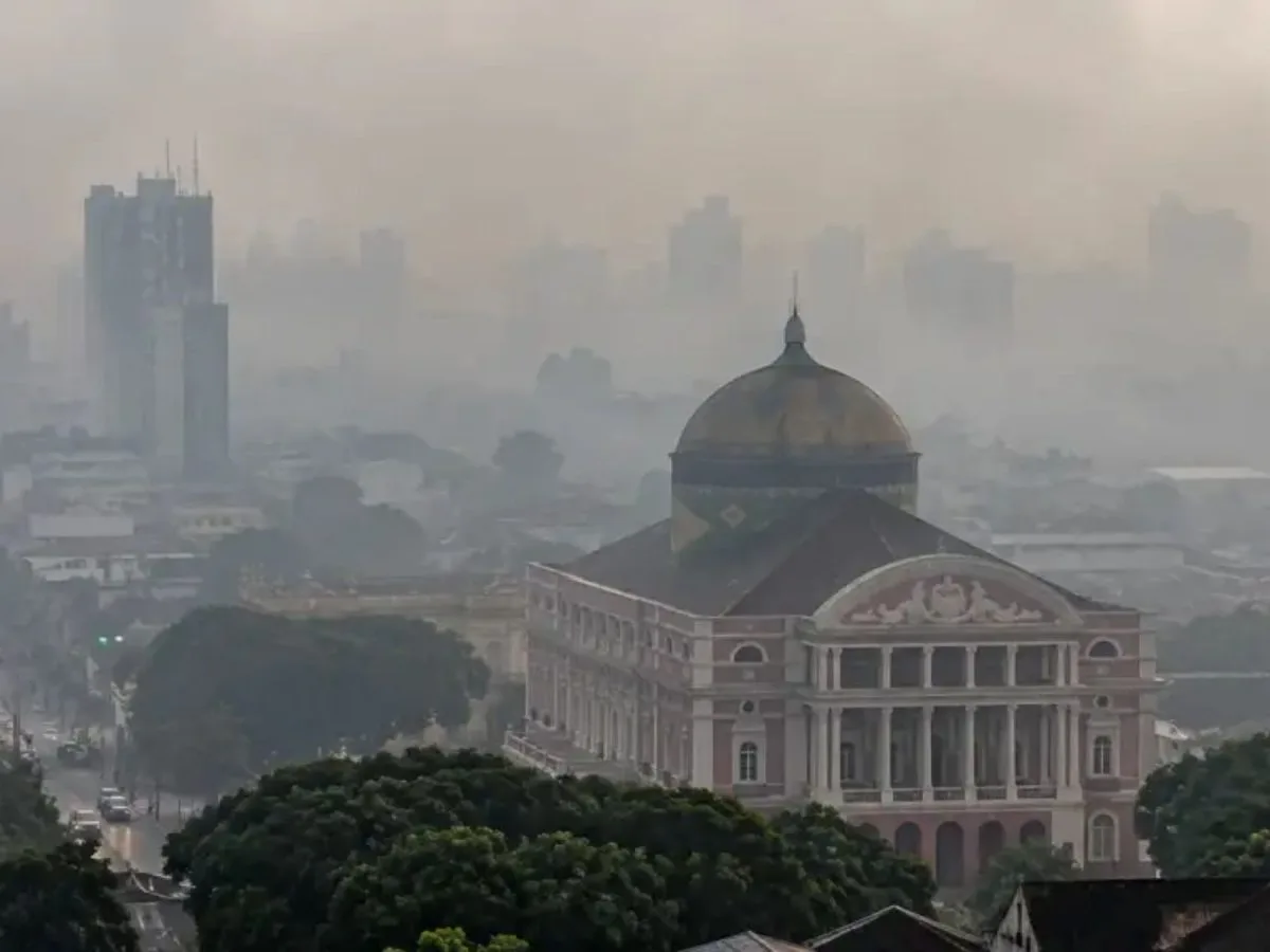 Incêndios na Amazônia aumentam 253% em outubro e açoitam Manaus com fumaça