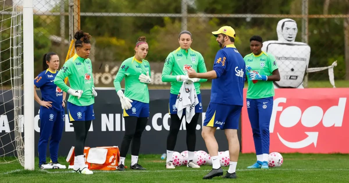 CBF lança projeto para formar nova geração de goleiras até a Copa de 2027