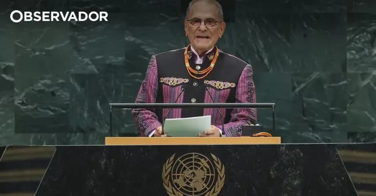 Presidente de Timor-Leste desafia Trump a sediar cúpula nuclear em Portugal