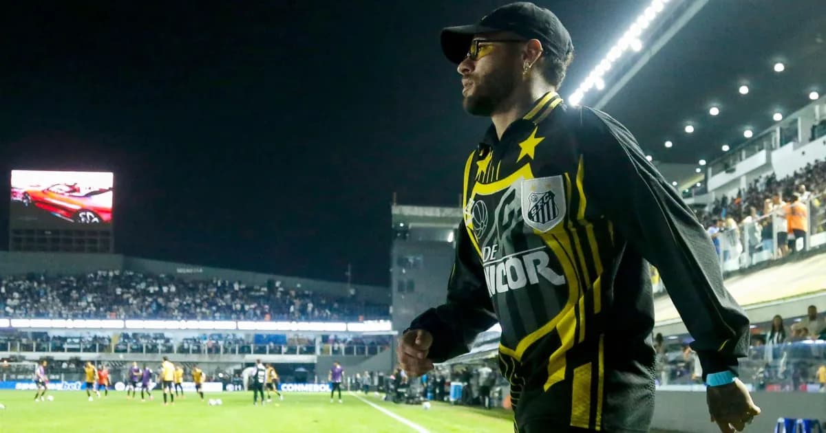 Neymar se pronuncia após eliminação do Santos na Sul-Americana