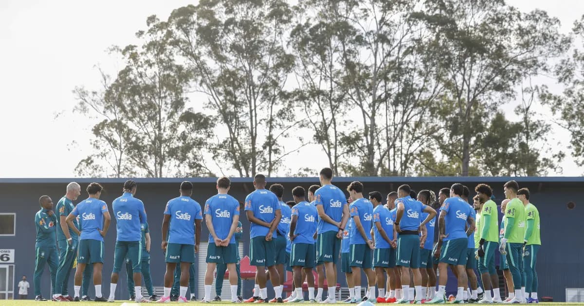 Seleção Brasileira faz 1º treino completo com Ancelotti na Austrália
