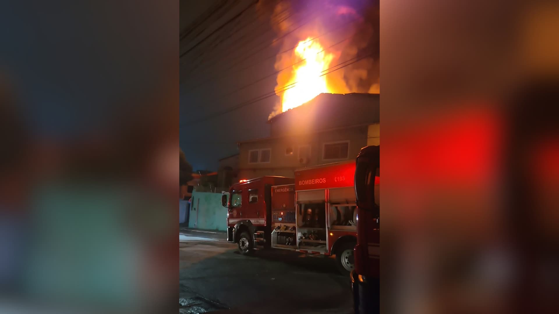 Incêndio atinge fábrica de velas no Jabaquara, na Zona Sul de SP