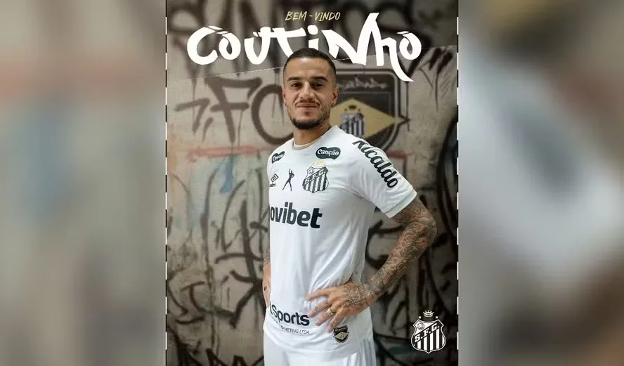 Santos anuncia a contratação de Philippe Coutinho