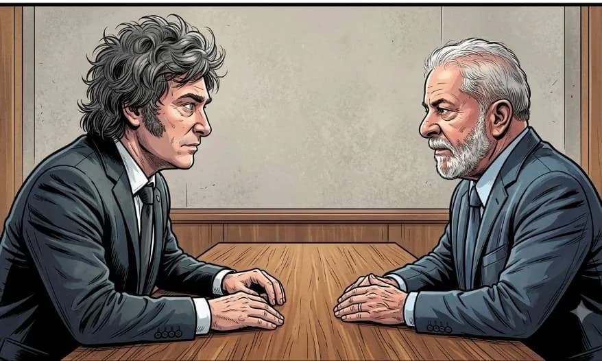 Brasil rebaixa relações diplomáticas com a Argentina após ataques de Milei a Lula