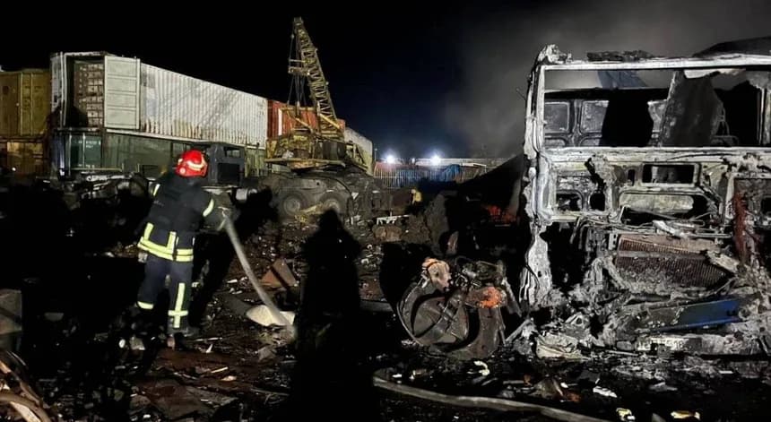 Rússia ataca portos de Odessa pelo quinto dia seguido; ao menos três mortos