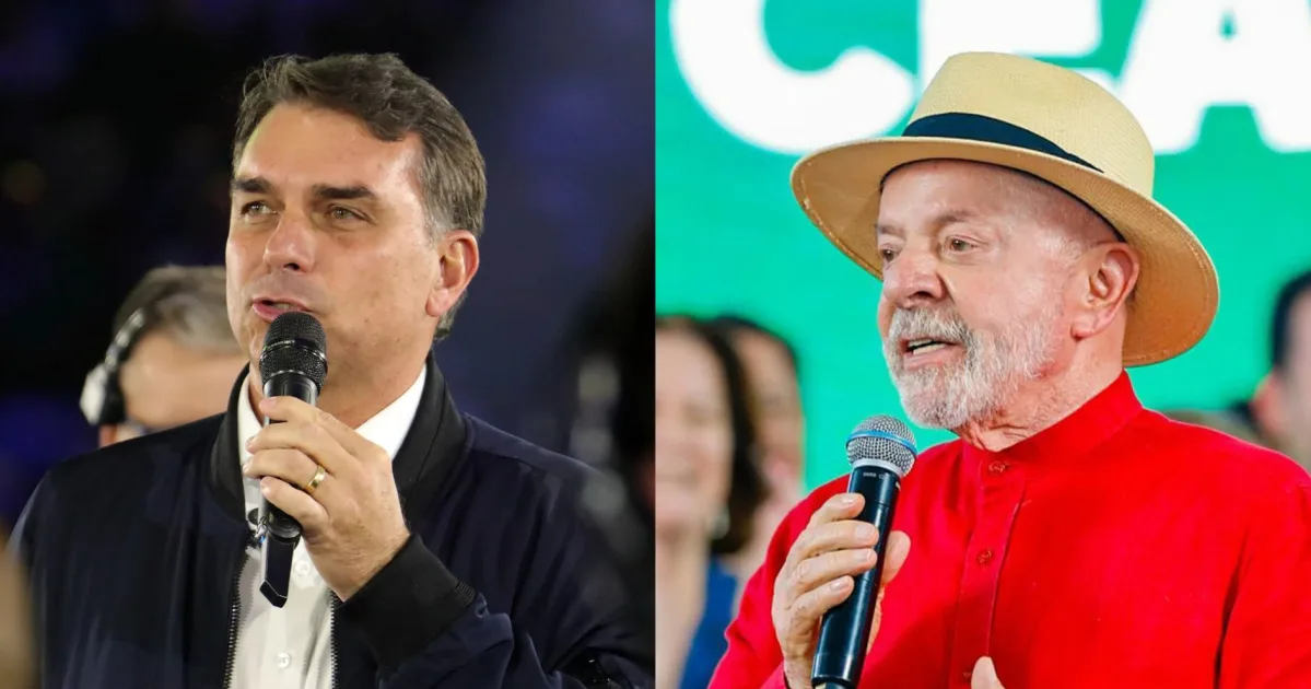 Flávio Bolsonaro indica que não irá a debate da Band; Lula confirma presença