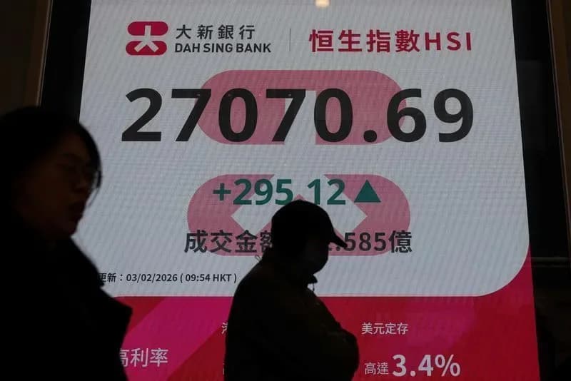 Bolsas da Ásia têm forte queda após inflação dos EUA pressionar Wall Street