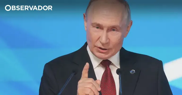 Putin diz que não pretende atacar a Europa, mas promete resposta nuclear se for atacado