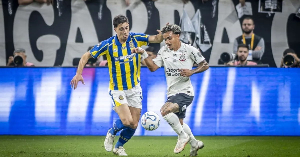 Corinthians vence Rosario Central com um a menos e avança às quartas da Libertadores