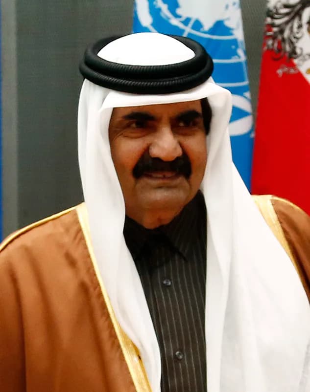 Morre aos 74 anos o xeique Hamad bin Khalifa Al Thani, ex-emir do Catar