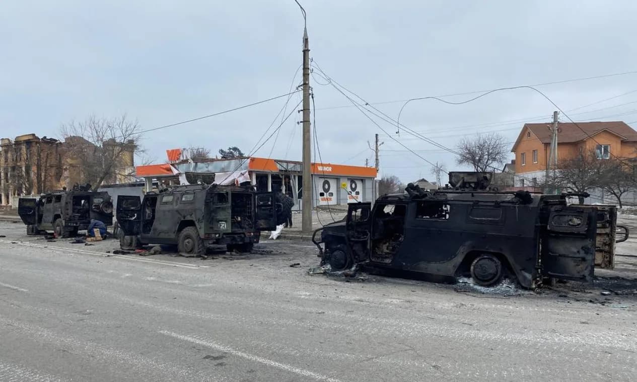 Bombas russas matam cinco e ferem mais de 50 em Kharkiv
