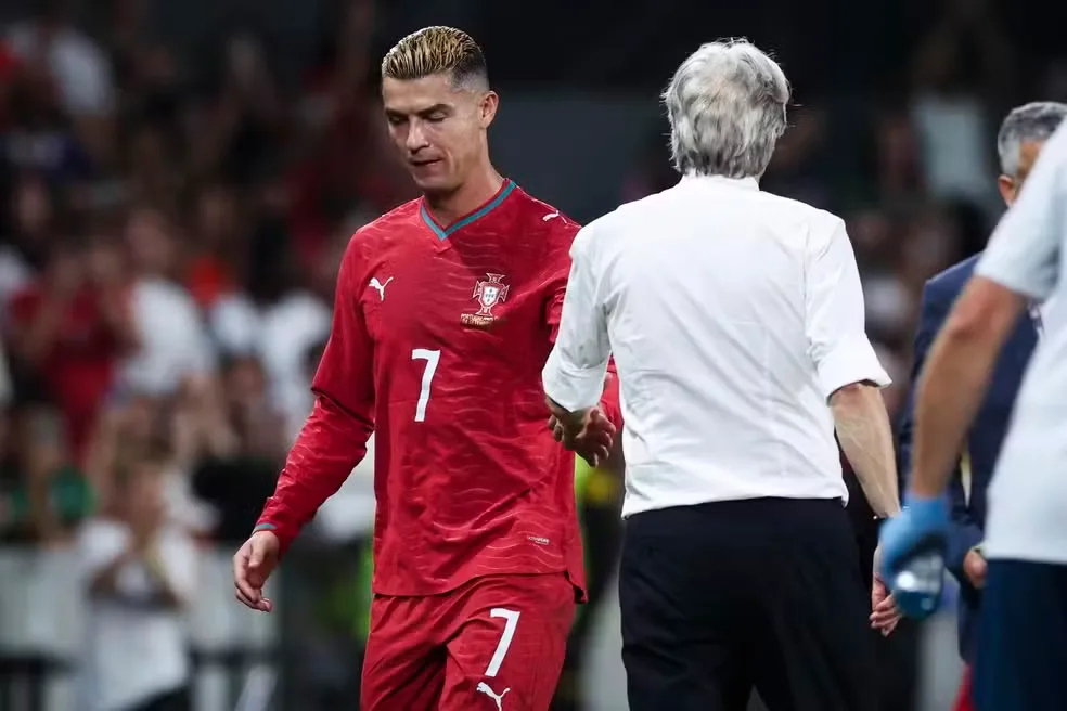 Cristiano Ronaldo deixa a seleção de Portugal após atrito com Jorge Jesus