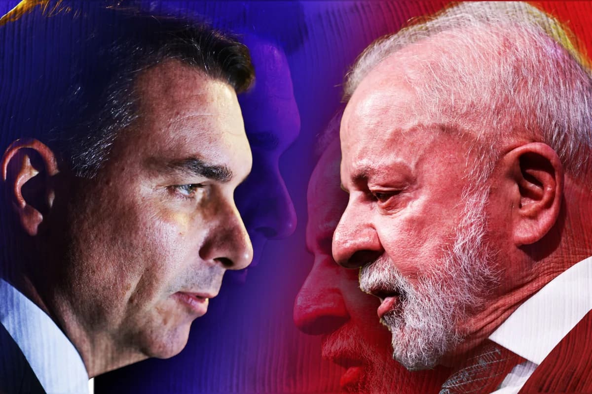 AtlasIntel: Flávio Bolsonaro tem 46,4% e Lula 46,2% em cenário de 2º turno
